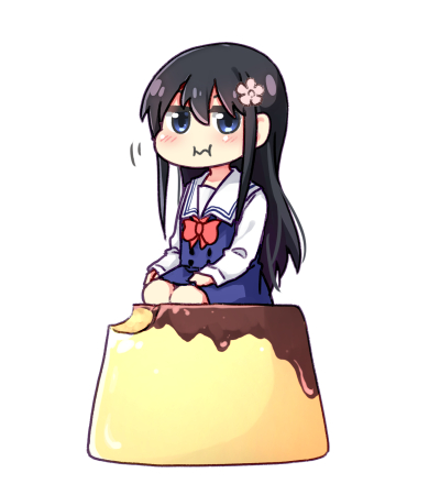 プリンと花さん